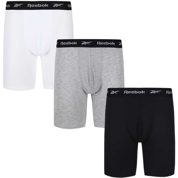 Reebok TRUNK HOGAN 3pk Pánské boxerky, černá, veľkosť L