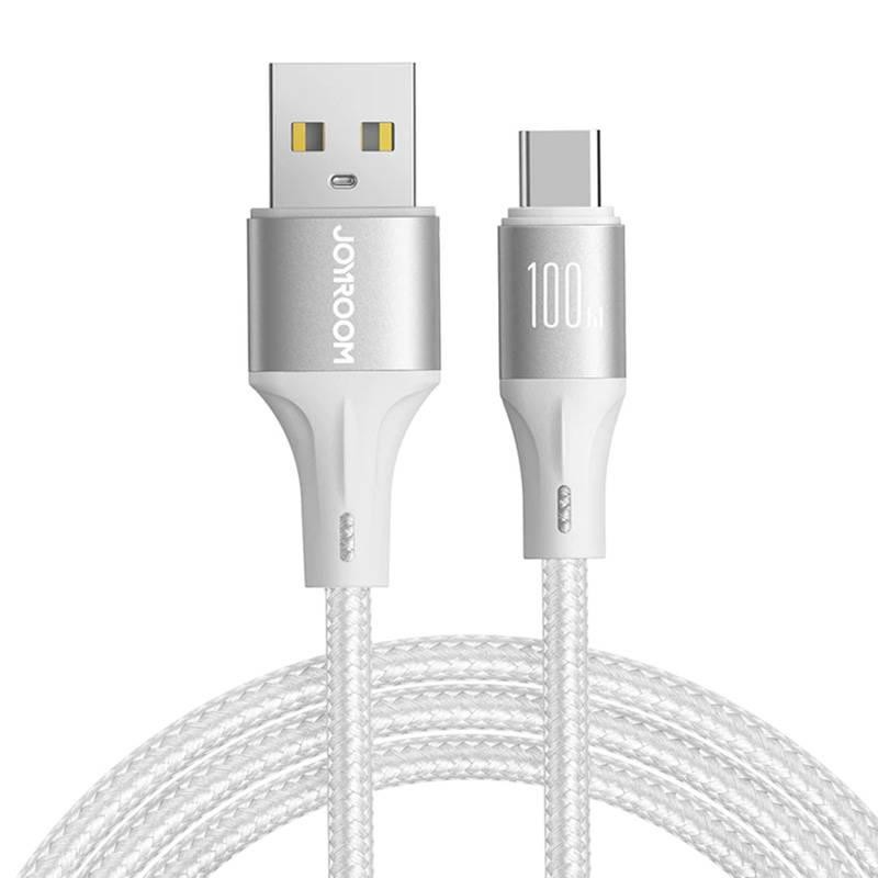 Kabel USB do USB-C Joyroom SA25-AC6 / 100W / 1,2m (biały)