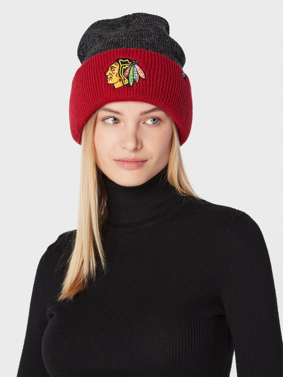 Čepice 47 Brand Chicago Blackhawks H-TTBFZ04ACE-BK Black