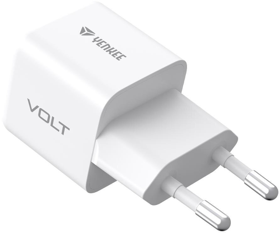 YENKEE síťová nabíječka YAC G20 VOLT, USB-C, 20W, bílá - 30024195