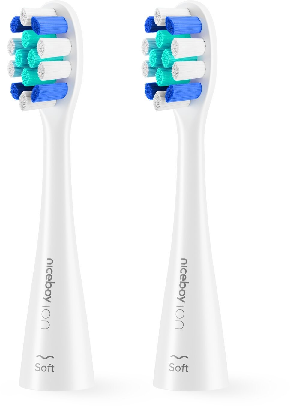 Niceboy ION Sonic Lite toothbrush heads 2 pcs Soft white - sonic-lite-soft-white