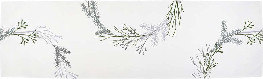 Bavlněný běhoun na stůl 40x140 cm Christmas Twigs – Butter Kings