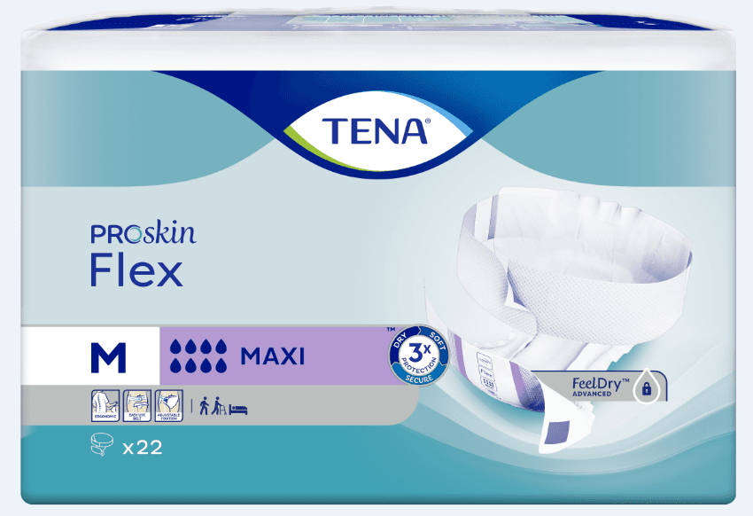 Tena Flex Maxi Medium Inkontinenční kalhotky 22 ks