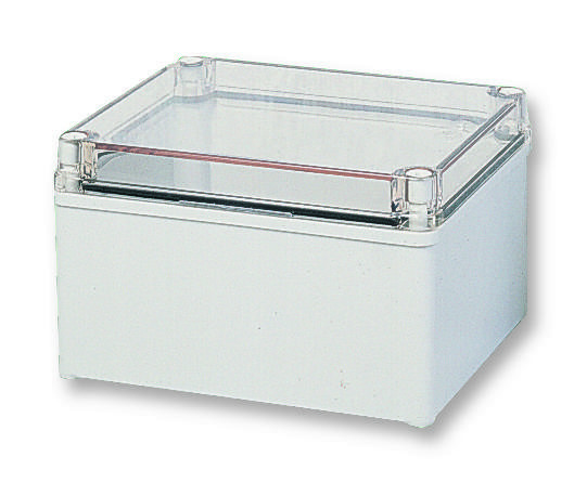 Fibox Pc B 65 T Enclosure Box, Polycarbonate, Ip67, Clear Lid