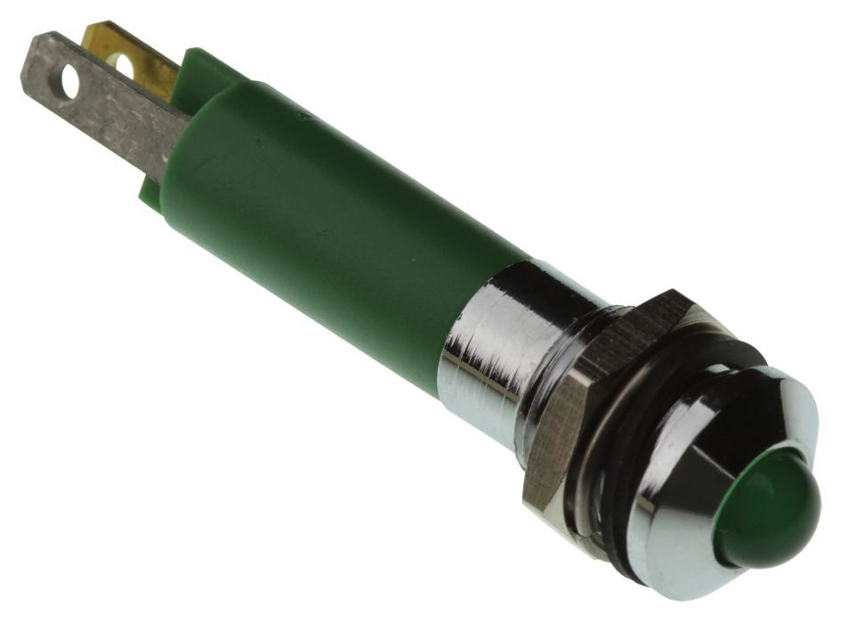 Cml Innovative Technologies 19040351 Led Indicator, 24V, Green