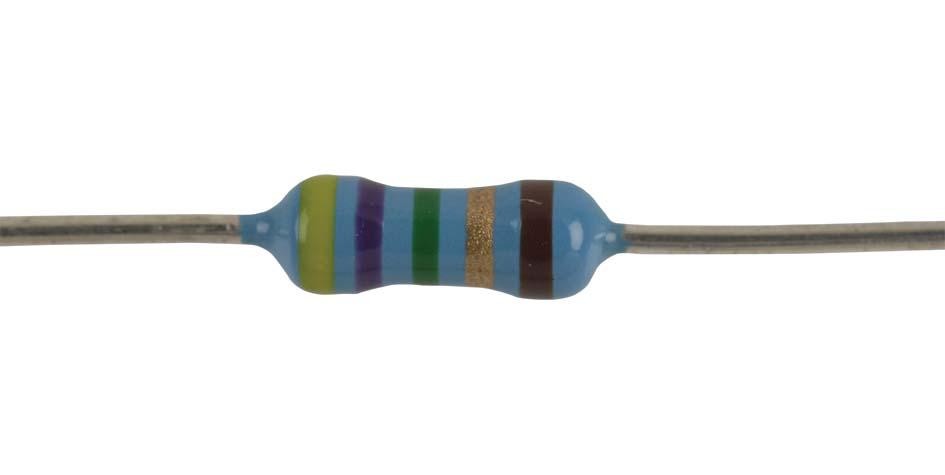 Multicomp Pro Mcmf0W4Ff475Ja50 Metal Film Resistor, 47.5 Ohm, 250Mw, 1%