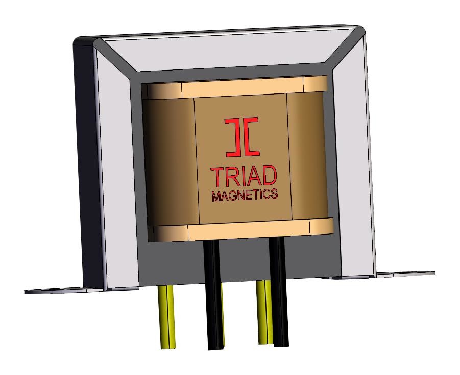 Triad Magnetics F-8X Isolation Transformer, 1X115V, 30Va