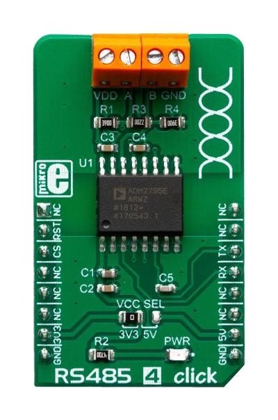 Mikroelektronika Mikroe-3395 Rs485 4 Click Board
