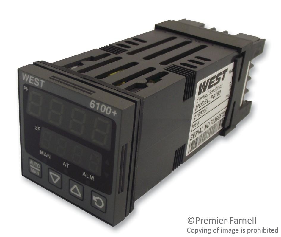 West Instruments P6100Z2100-00-0 Temperature Controller, Relay
