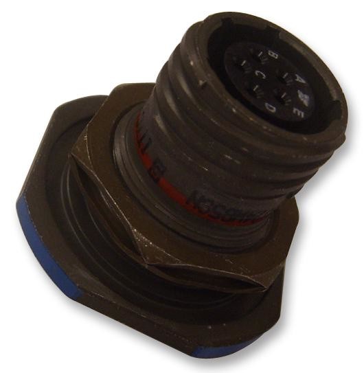 Amphenol Industrial D38999/24Wj4Sb Connector, Circ, 25-4, 56Way, Size 25