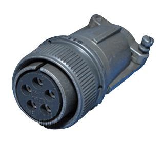 Amphenol Industrial Sg3106E14S-6P Connector, Circular, 6Way, Size 14