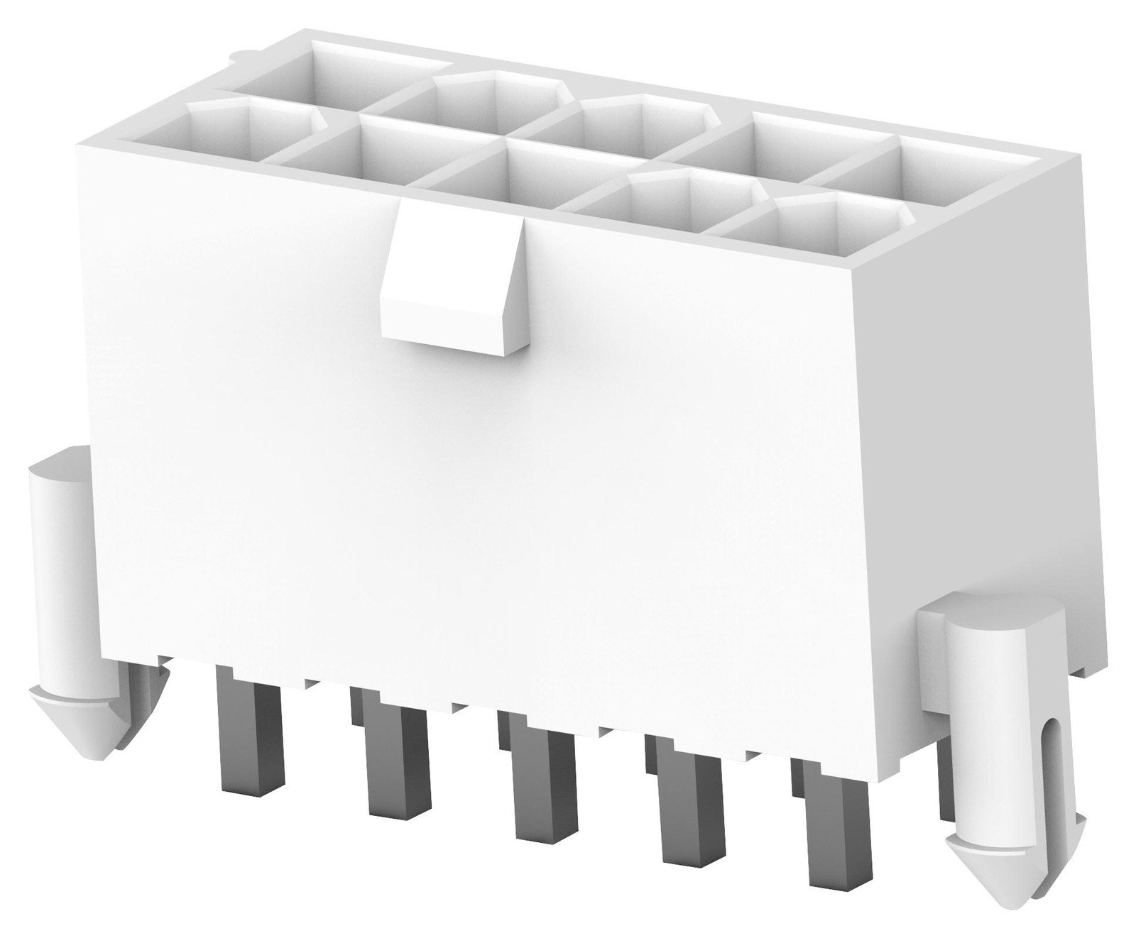 Te Connectivity 1-2825261-0 Power Conn, Plug, 10Pos, 2Row, 4.2Mm