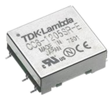 Tdk-Lambda Cc6-2405Sr-E Dc-Dc Converter, 1 O/p, 5V, 1.2A