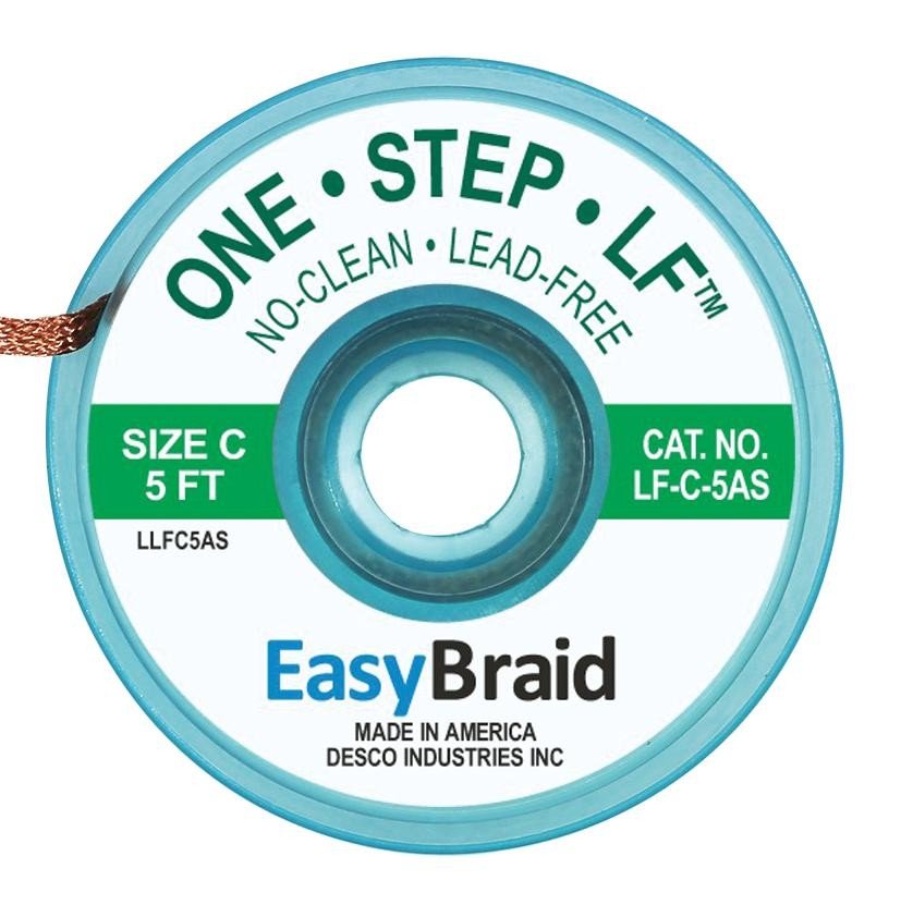 Easybraid Lf-C-5As Desoldering Braid, 0.075