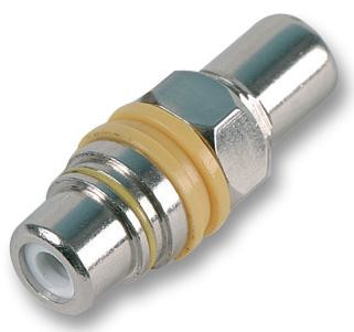 Pro Signal Psg01714 Adaptor, Phono, Chassis, Yellow