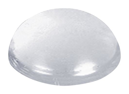 Essentra Components Rbs-12 Feet, Dome, Pu, 3.8Mm, Clear