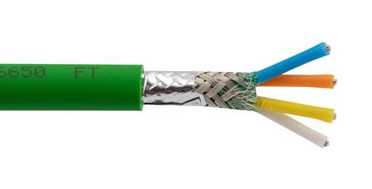 L-Com Tfdp503-100 Shld Ntwrk Cable, Cat5E, 2Pair, 100Ft