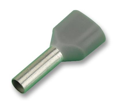 Weidmuller 9037410000 Ferrule, Twin Entry, 0.75Mm, Pk100