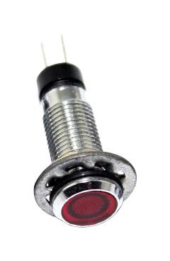 Mallory Fl1M-8Fj-2-R110V Led Red 8Mm Nut 110Vac/dc Ul Stk Â£