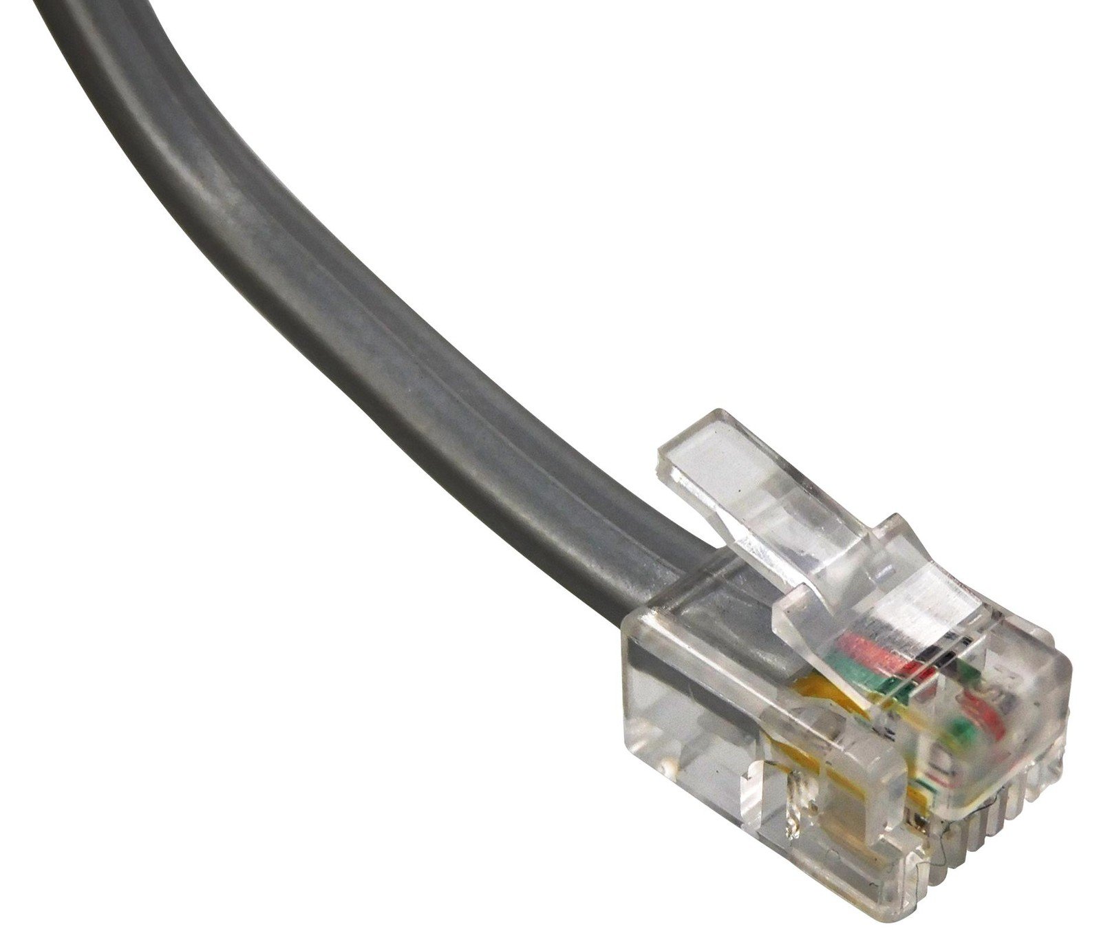 Bel Bc-64Ss014F Patch Cord, Rj11 Plug-Rj11 Plug, 14