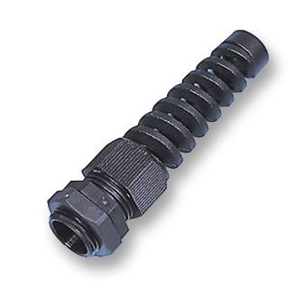 Hylec 50007M12Blnc Black Spiral M12 Gland