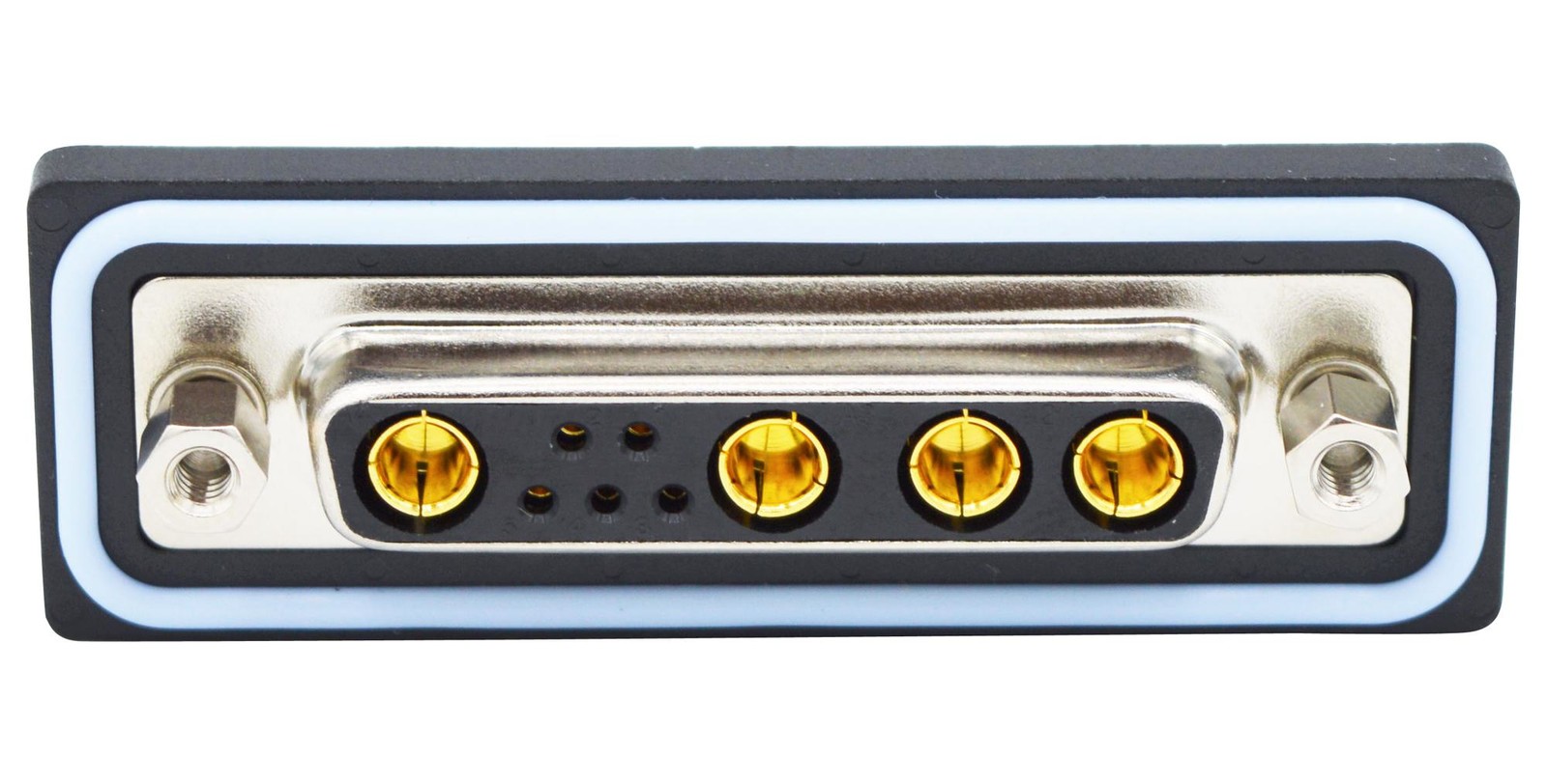 Norcomp Cdfr9W4213L411 Combo D-Sub Conn, R/a Rcpt, Db-9W4, Ip67