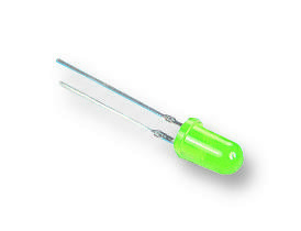 Broadcom Hlmp-3507 Led, 5Mm, Green, 4.2Mcd, 569Nm