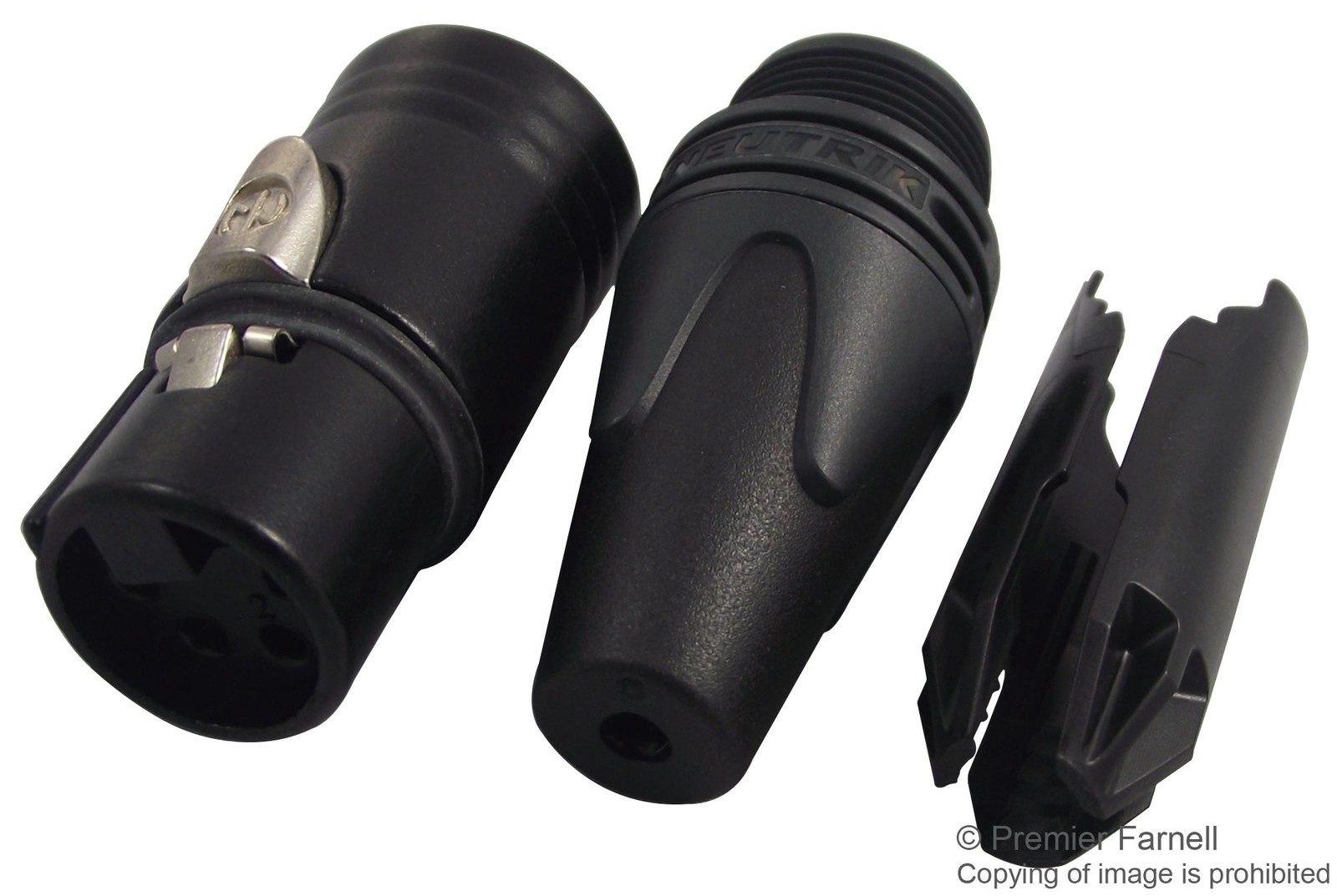 Neutrik Nc4Fxx-Bag Socket, Xlr, Black, 4Pole