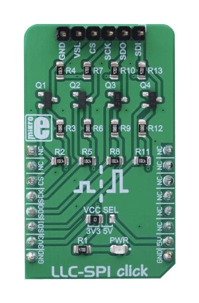 Mikroelektronika Mikroe-3298 Llc-Spi Click Board