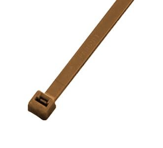 Panduit Plt1M-C1 Cabletie,min,3.9In,nyl,br,pk100