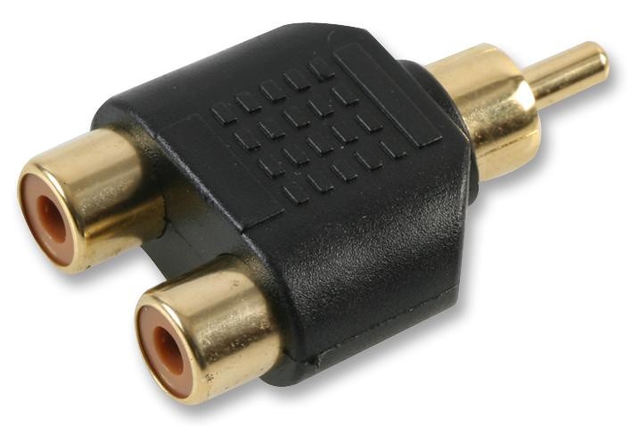 Pro Signal Psg08576 Phono Adaptor, 2X Skts To P, Gold