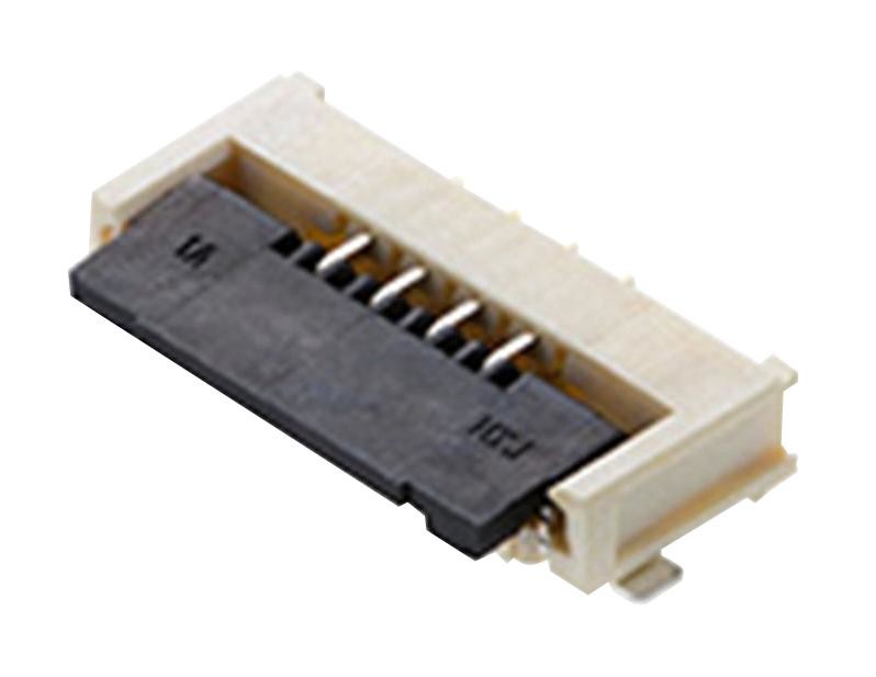 Molex 200528-0060 Connector, Ffc/fpc, 6Pos, 1Row, 1Mm