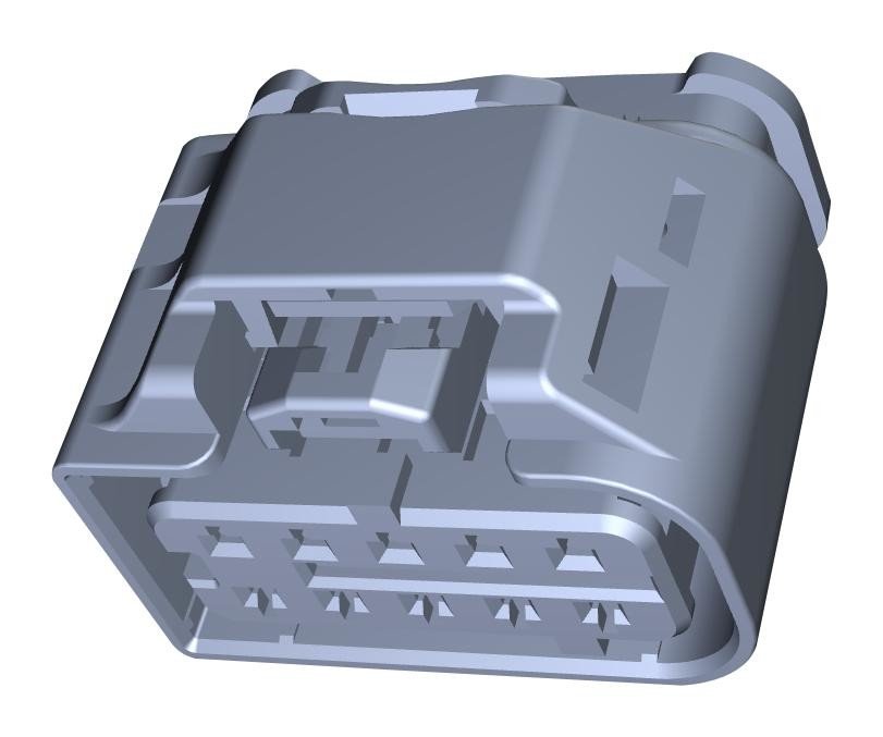 Te Connectivity 1801600-1. Receptacle Housing, Mcon, 10 W, Sealed 08Ah2111