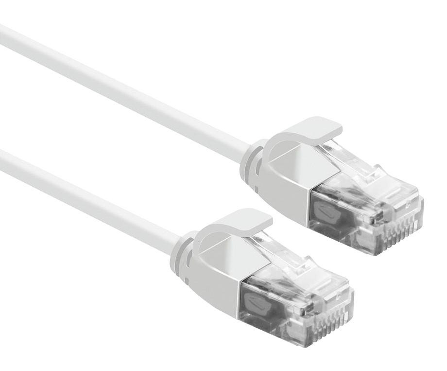 Roline 21.15.0981 Patch Cord, Rj45 Plug-Plug, 1M, Wht