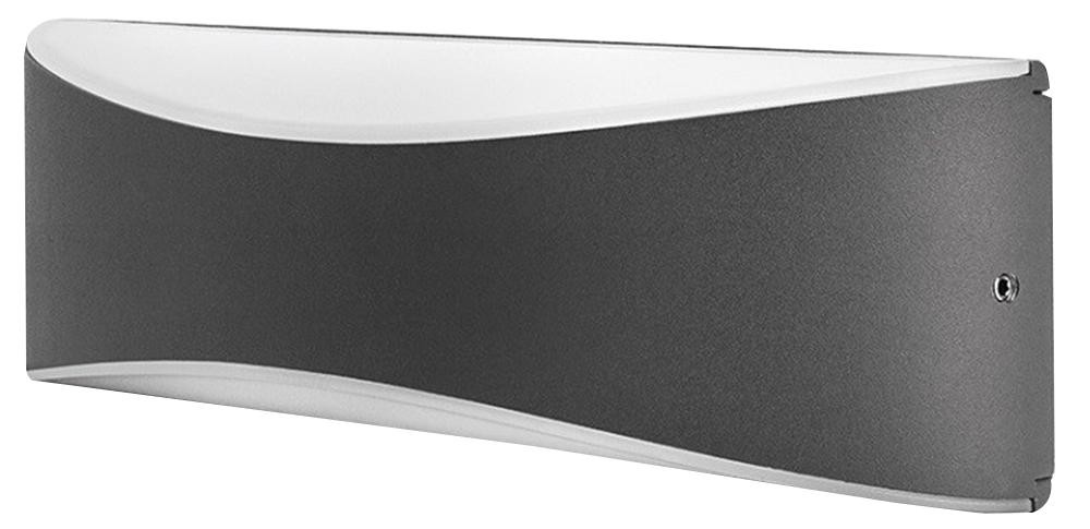 Integral Led Ildea011 Wall Light Ip65 7W 3K Dark Grey