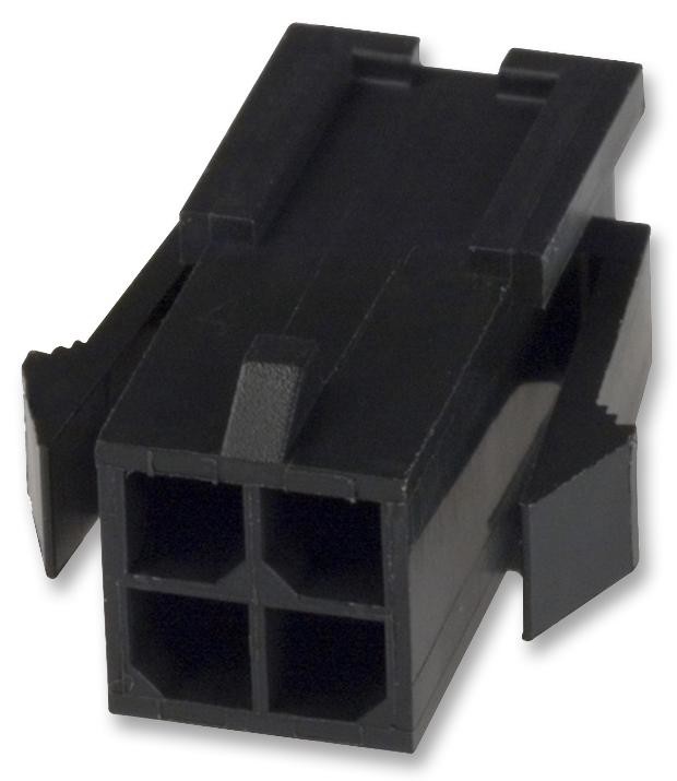 Amp - Te Connectivity 794615-4 Housing, Plug, 2 Row, 4 Way, Nylon