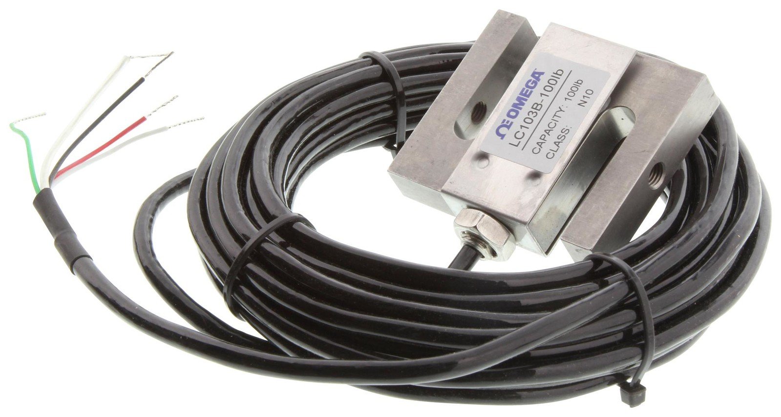 Omega Lc103B-100 S Beam Load Cell, 100Lb, 12Vdc