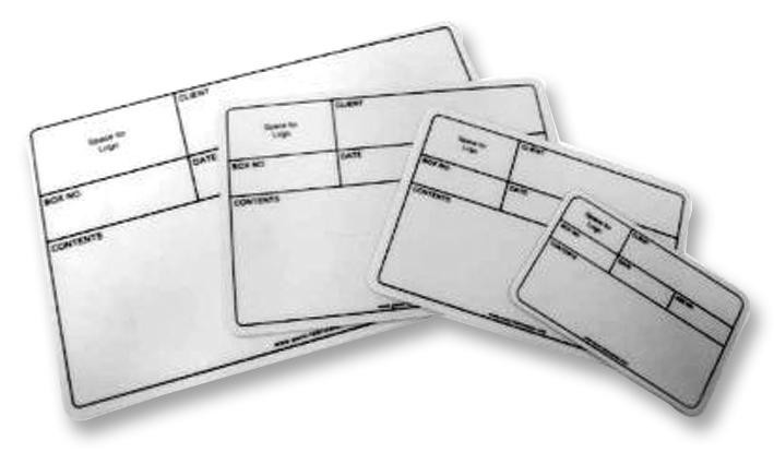 Penn Elcom D2115L Label, For Shallow Dish