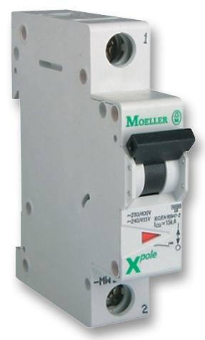 Eaton Moeller Faz-D10/1 Miniature Ckt Breaker, 1P, 10A, 240Vac