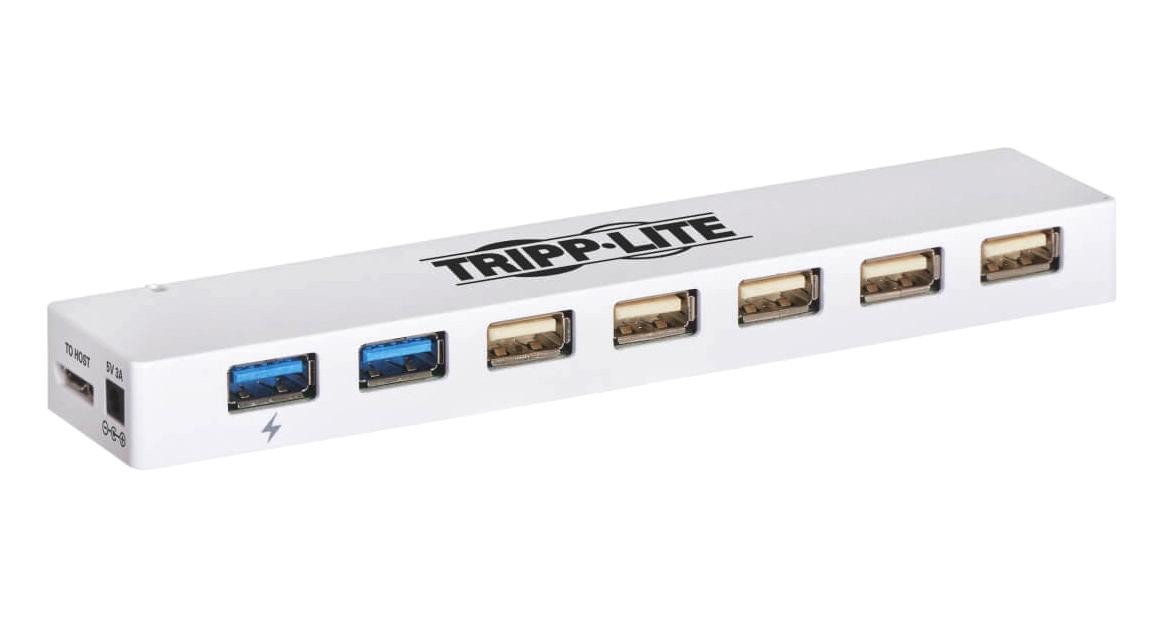 Eaton Tripp Lite U360-007C-2X3 Usb Hub, 7-Port, Bus Powered/adapter