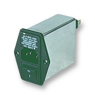 Schaffner Fn393-1-05-11 Filter, 1A, Switched