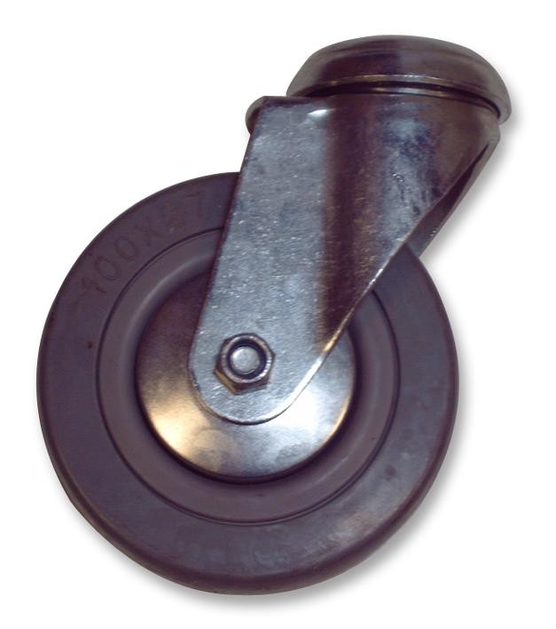 Keystone 32100Rtbh Swivel Rubber Castor 100Mm