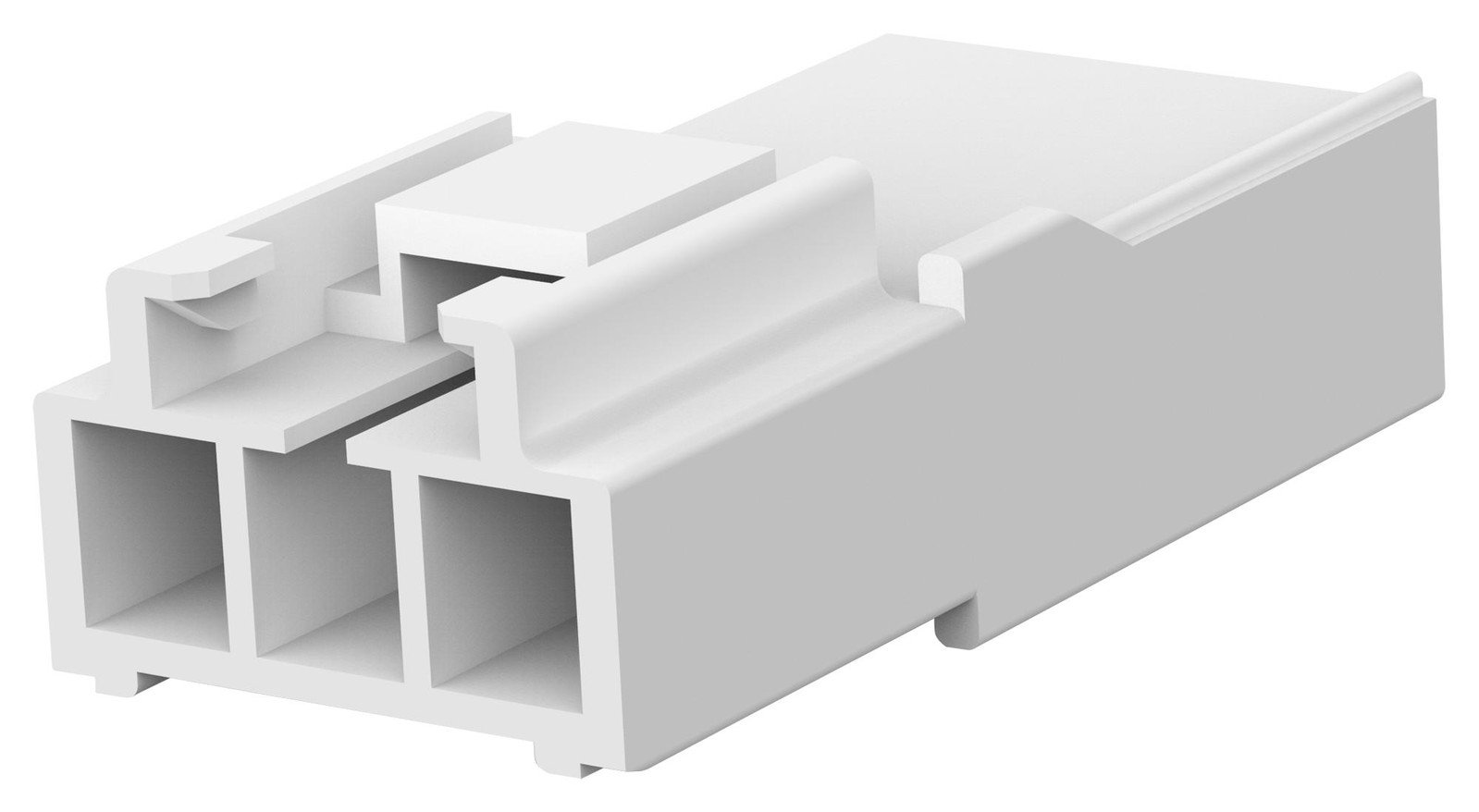 Amp - Te Connectivity 176283-1 Connector Housing, Rcpt, 3Pos, 3.96Mm