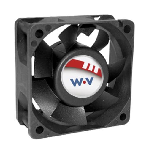 Wakefield Thermal Dc0602512J2B-2T0 Axial Fan, 60Mm, 12Vdc, 17.1Cfm, 26Dba