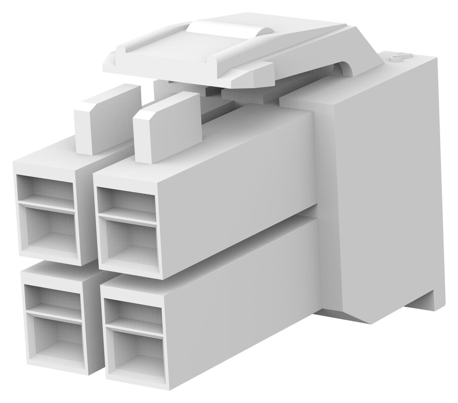 Amp - Te Connectivity 176273-1 Connector Housing, Plug, 4Pos, 3.96Mm