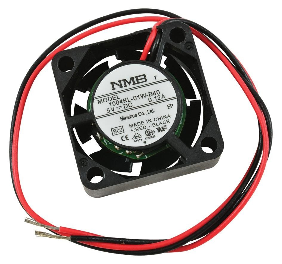Nmb Technologies 02510Ss-05M-Aa-00 Axial Fan, 25Mm X 10Mm, 5Vdc