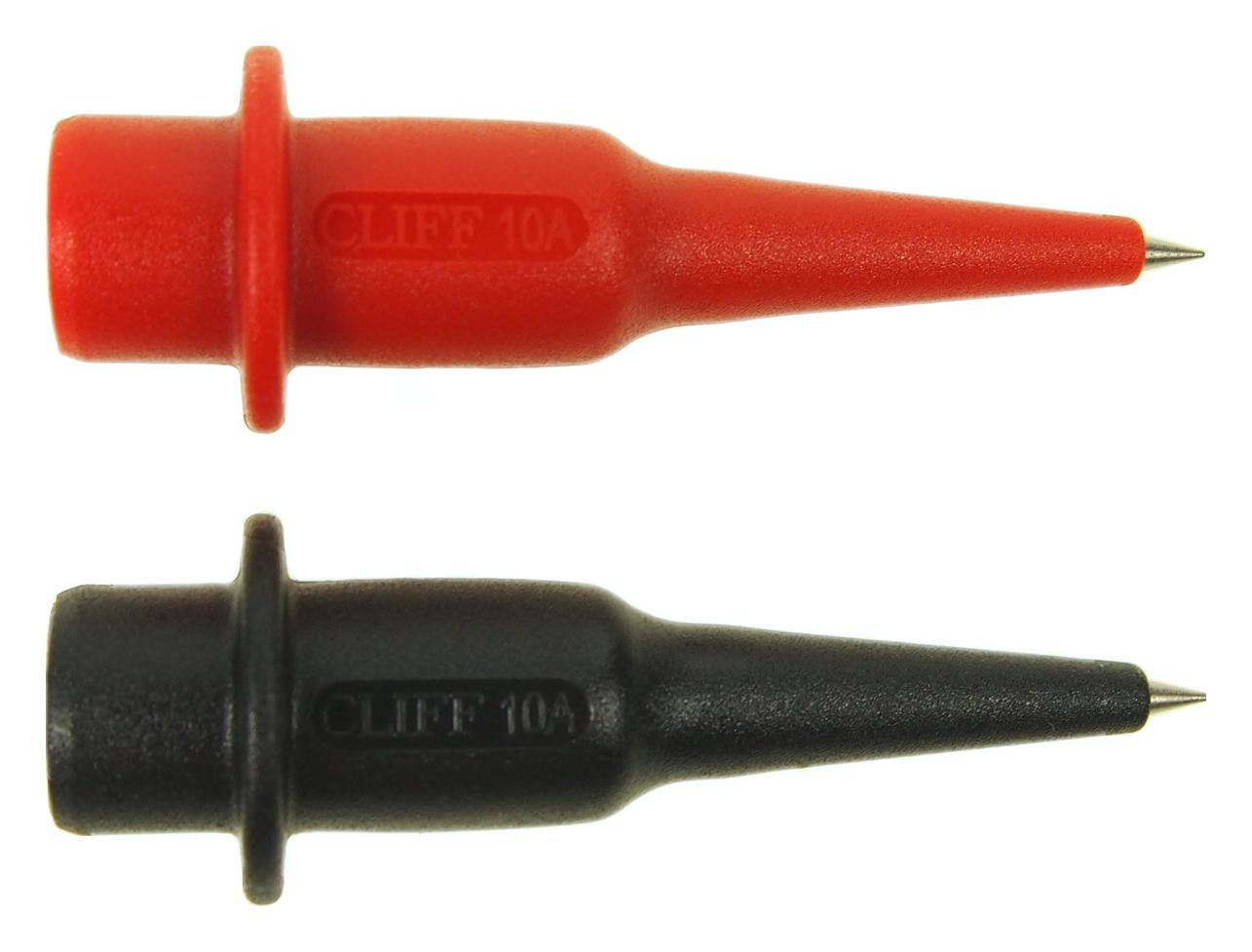 Cliff Electronic Components Fcr19505Rb Test Probe Tip Set, Shrouded 4Mm Plug
