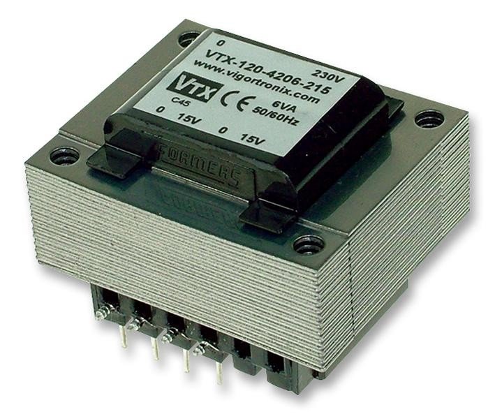 Vigortronix Vtx-120-003-615 Transformer, 3Va, 2 X 15V