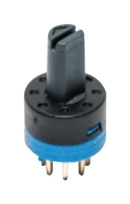 C&k Components Rm106772Bcb Rotary Switch, 1P, 0.5A, 24V, 45Deg