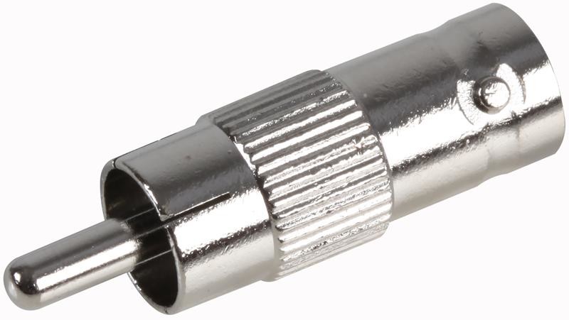 Pro Signal Rw1-041 Zinc Bnc Female To Rca Male Zinc